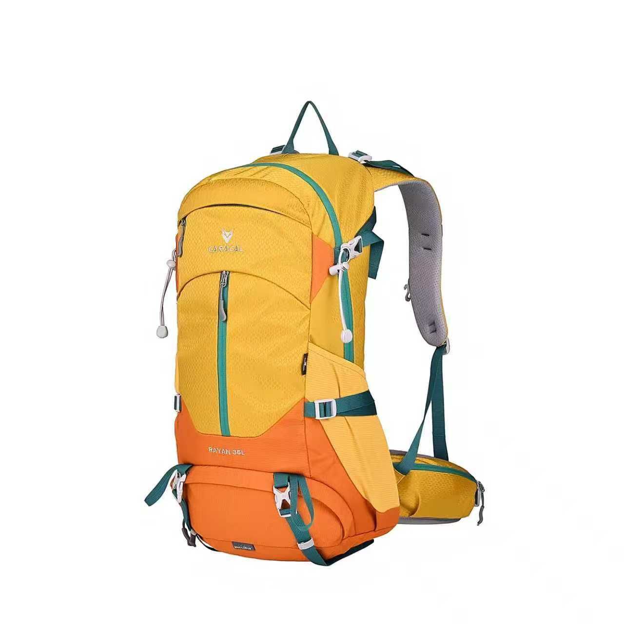 کوله پشتی کوهنوردی 35 لیتری کاراکال مدل RAYAN کد CA-B4003 | سبک، ارگونومیک و مناسب برنامه‌های چندروزه