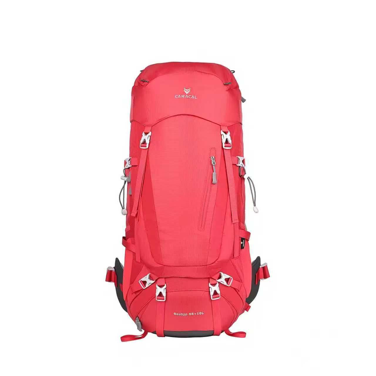 کوله پشتی کوهنوردی 55+10 لیتری کاراکال مدل SOZHIN کد CA-B4010 | مناسب برنامه‌های چندروزه و ترکینگ