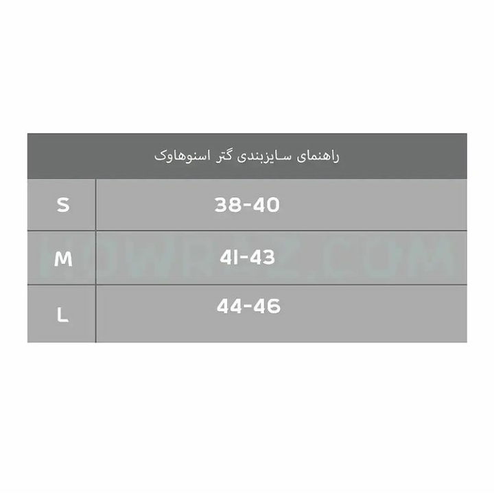 گتر کوهنوردی تمام چسبی اسنوهاک مدل ASTARKEY کد SN-A9117 | ضد آب و تنفس پذیر