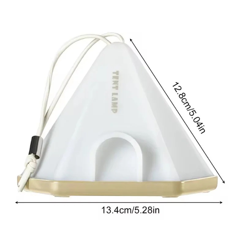 چراغ چادر شارژی TE-500 | شدت نور 150 لومن با نور 360 درجه، پاوربانک و بدنه ضدضربه