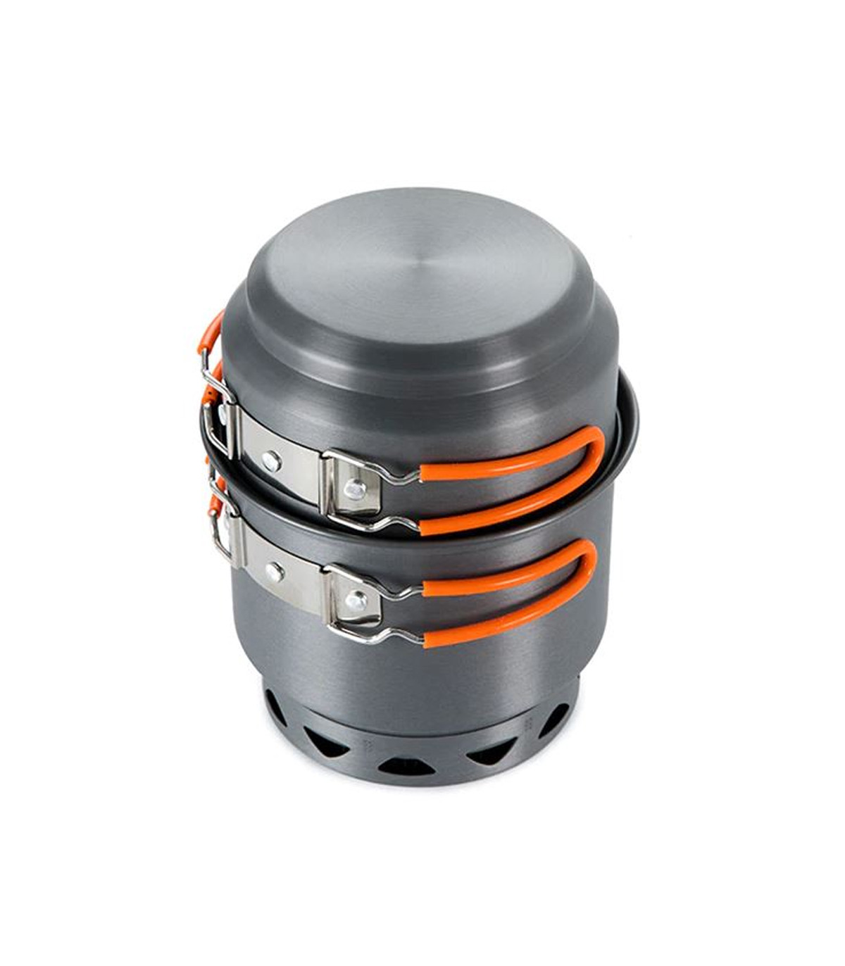 ست ظروف کمپینگ فایرمپل مدل Fire Maple FMC-217 | مجهز به مبدل حرارتی برای پخت سریع‌تر در طبیعت