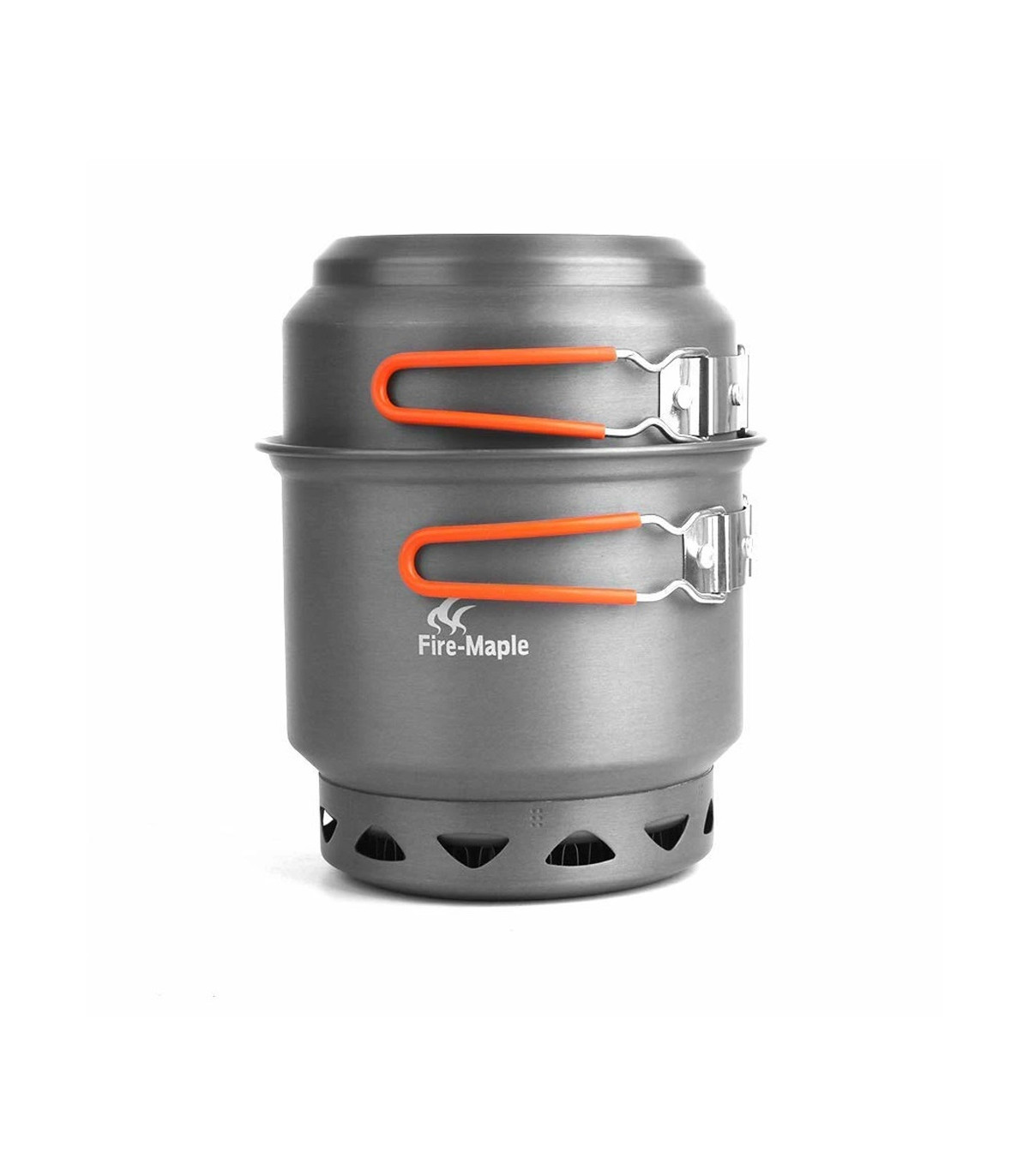 ست ظروف کمپینگ فایرمپل مدل Fire Maple FMC-217 | مجهز به مبدل حرارتی برای پخت سریع‌تر در طبیعت
