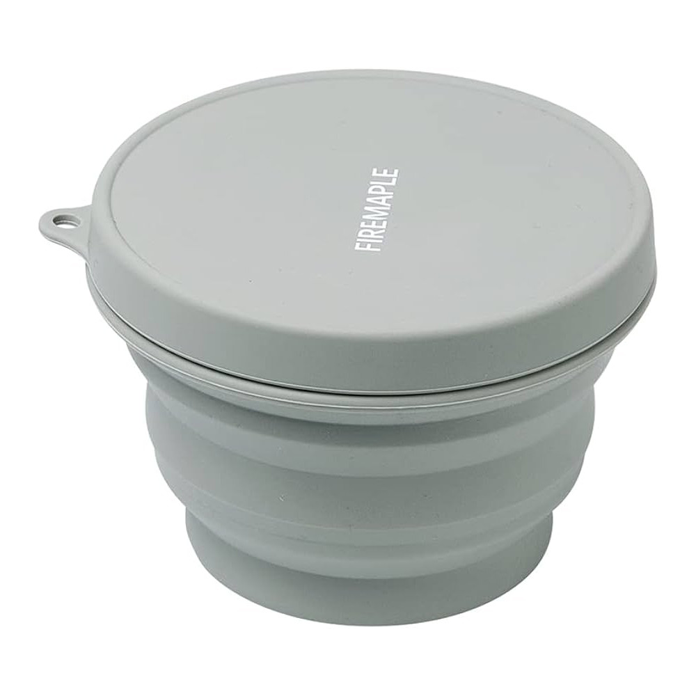 کاسه سیلیکونی تاشو درب دار فایرمپل  Fire Maple Collapsible Bowl 0.5L | کم‌حجم، کاربردی و فاقد مواد مضر