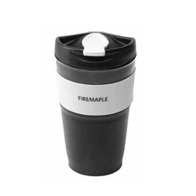 لیوان سیلیکونی تاشو فایرمپل مدل Fire Maple Silicone Cup 350ml | لیوان کمپینگ درب‌دار