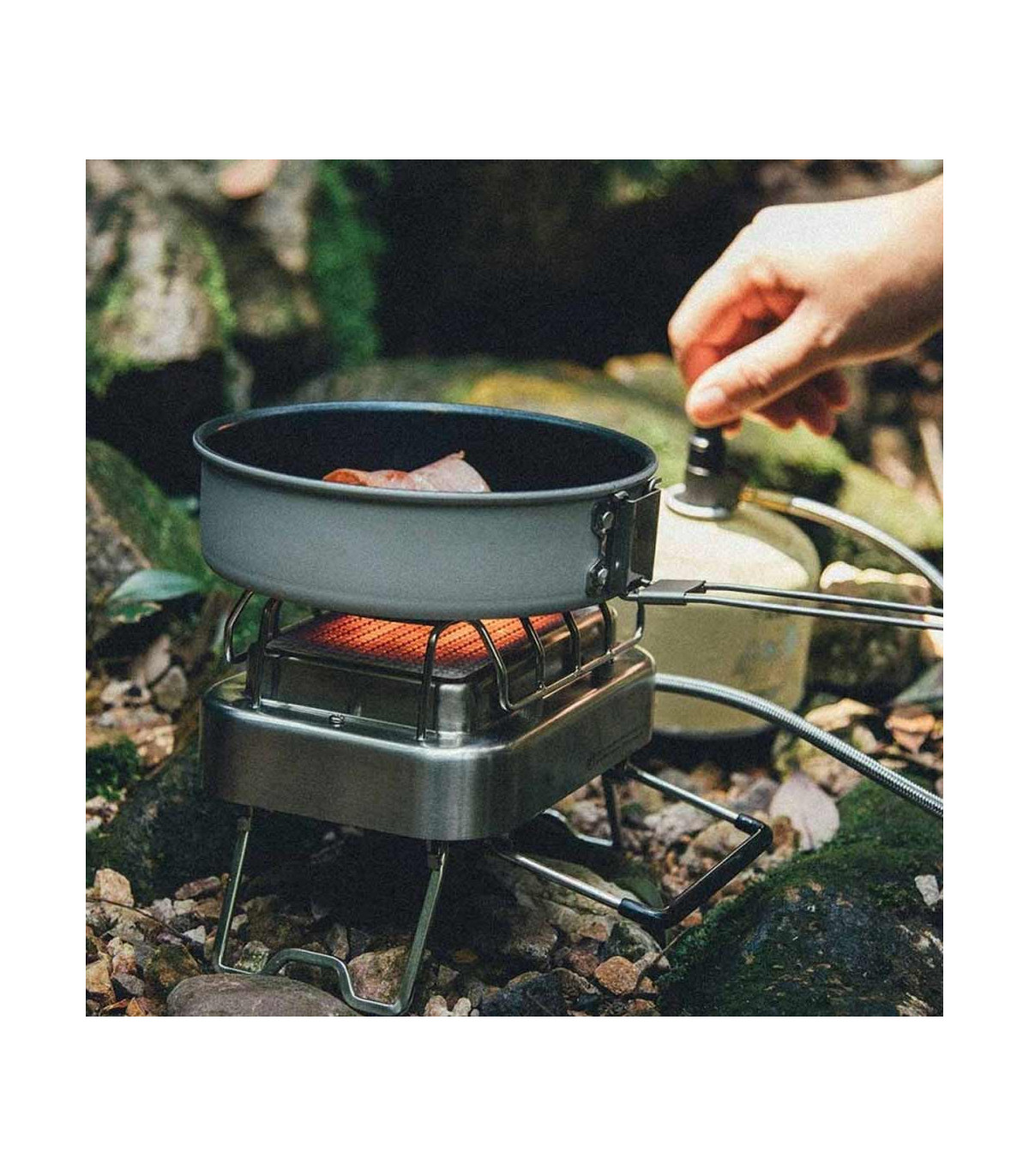 ماهی تابه فایرمپل مدل Fire Maple Frost 6 | ماهیتابه آلومینیومی نچسب کمپینگ 500 میلی‌لیتر