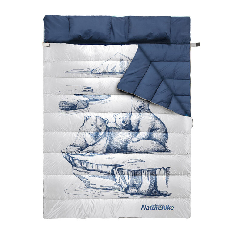 کیسه خواب دو نفره نیچرهایک مدل Naturehike NH21MSD06 | کیسه خواب کمپینگ سه فصل