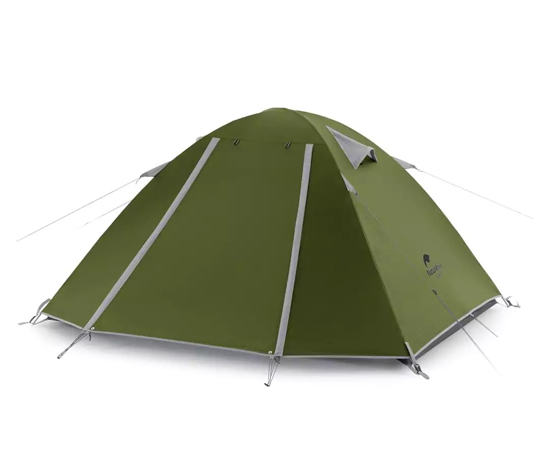 چادر کوهنوردی 3 نفره نیچرهایک مدل Naturehike NH18Z033-P | سبک، ضدآب و انتخابی ایده‌آل برای کمپینگ و کوهنوردی