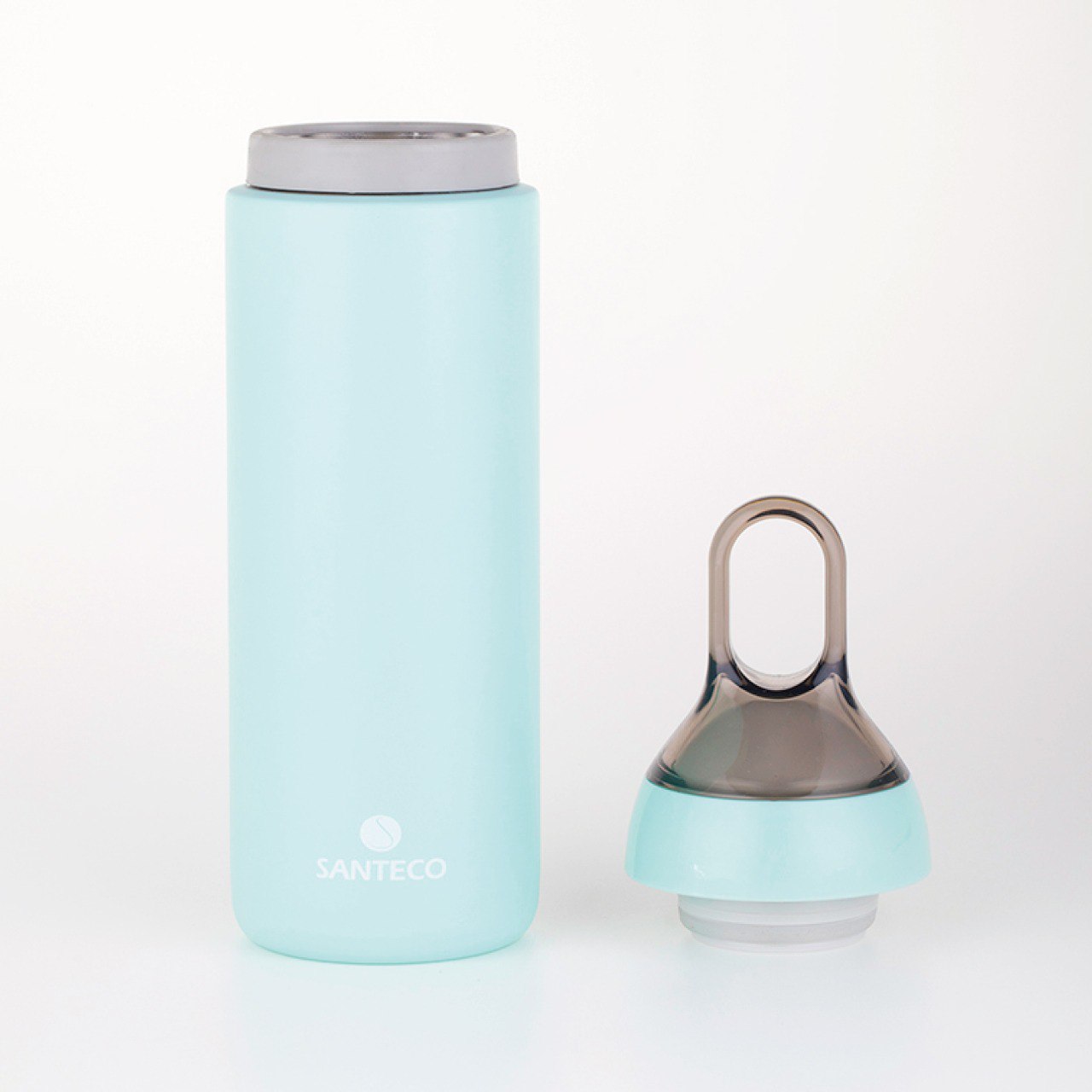 بطری دوجداره سانتکو Santeco مدل Yoga کد HC.500-8 ظرفیت 500 میلی‌لیتر | حفظ دما برای سفر و باشگاه
