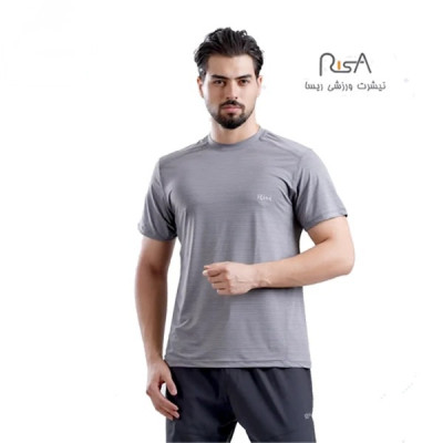 تیشرت ورزشی مردانه ریسا مدل 3401 Risa | سبک و کشسان برای تمرین‌های هر روزه