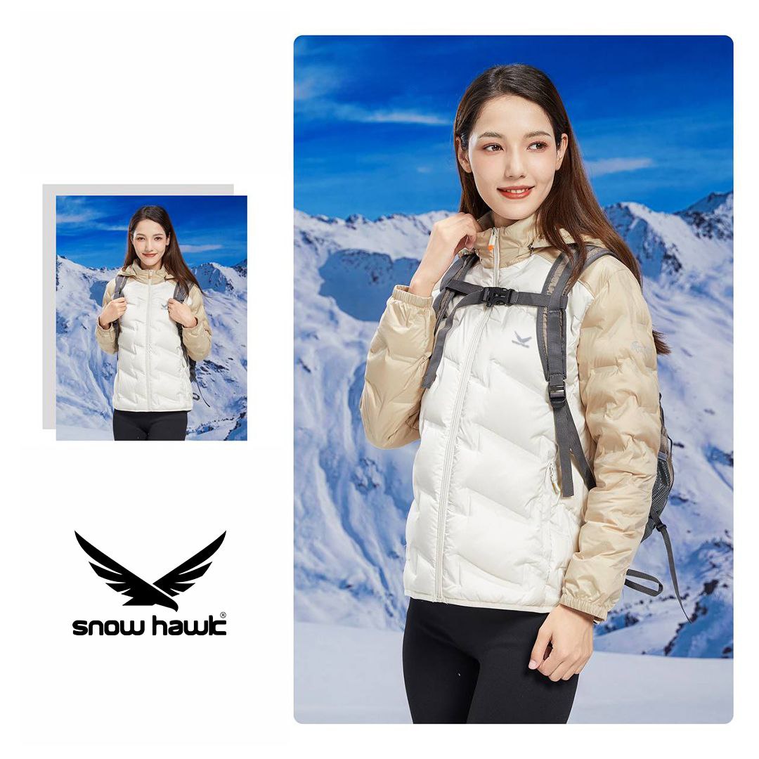 کاپشن پر لایت زنانه اسنوهاک Snowhawk 79812B | گرم، سبک و ضدآب برای زمستان‌های سخت