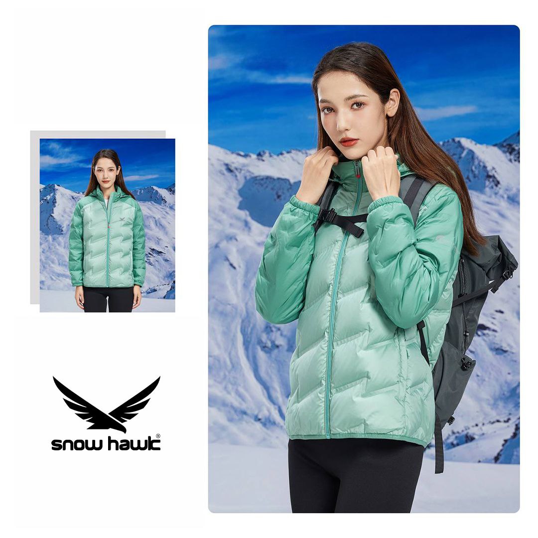 کاپشن پر لایت زنانه اسنوهاک Snowhawk 79812B | گرم، سبک و ضدآب برای زمستان‌های سخت